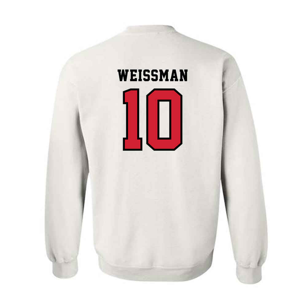 Marist - NCAA Men's Lacrosse : Andrew Weissman - Classic Shersey Crewneck Sweatshirt-1