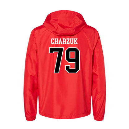 Marist - NCAA Football : Dixon Charzuk - Windbreaker-1