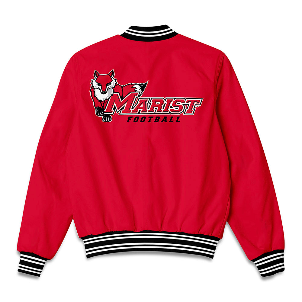 Marist - NCAA Football : Jake Lisicki - Bomber Jacket-1