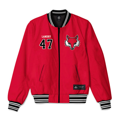 Marist - NCAA Football : Blake Landry - Bomber Jacket-0