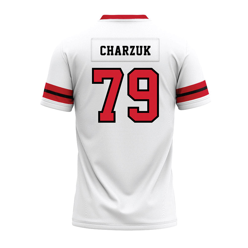 Marist - NCAA Football : Dixon Charzuk - Premium Football Jersey-1