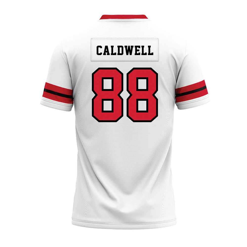 Marist - NCAA Football : Jordan Caldwell - Premium Football Jersey-1