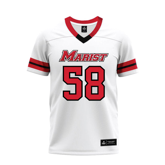 Marist - NCAA Football : Hudson Dalton - Premium Football Jersey-0
