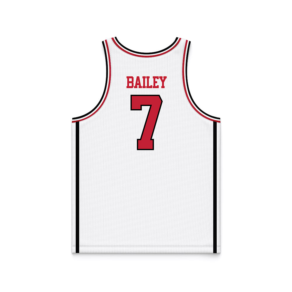 Georgia - NCAA Men's Basketball : Justin Bailey - White Basketball Jersey-1