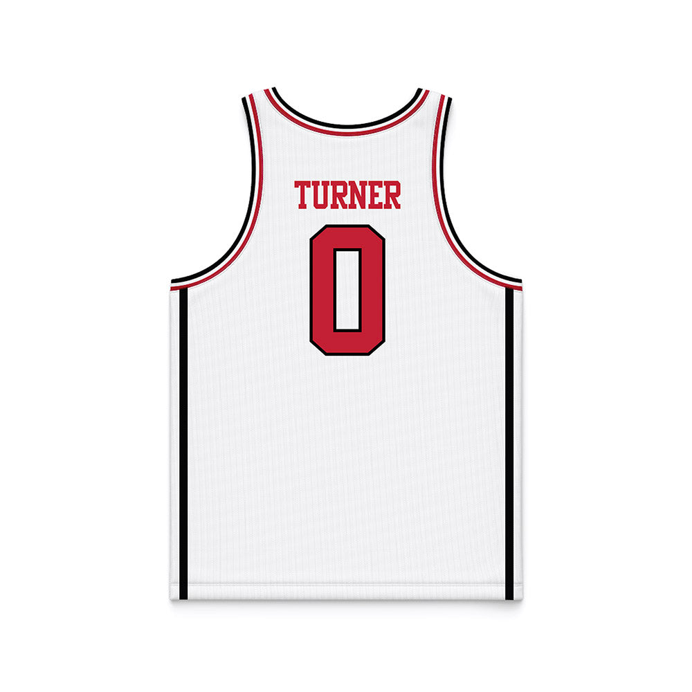 Georgia - NCAA Women's Basketball : Trinity Turner - White Basketball Jersey-1