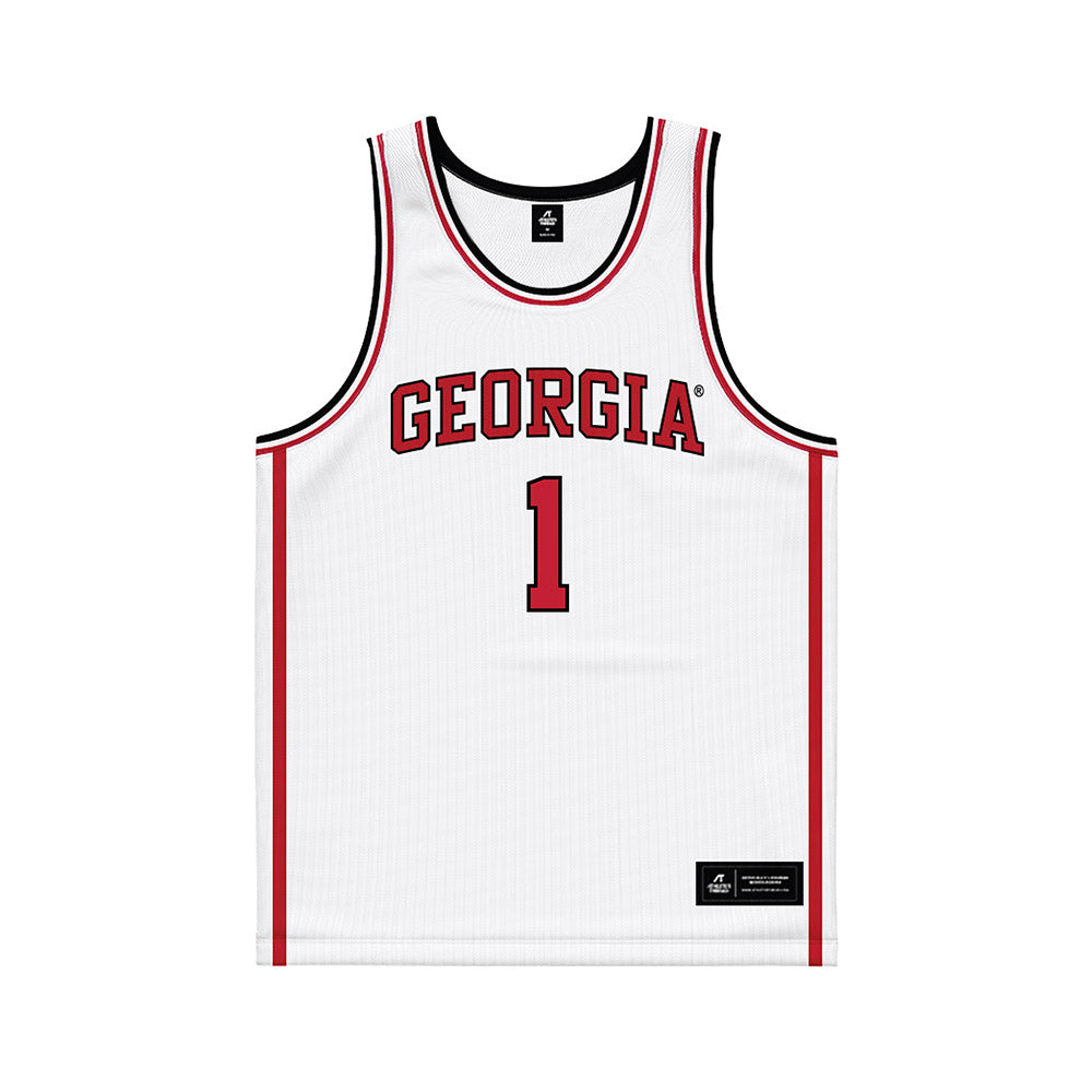 Georgia - NCAA Women's Basketball : Jocelyn Faison - White Basketball Jersey-0
