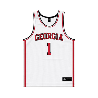Georgia - NCAA Women's Basketball : Jocelyn Faison - White Basketball Jersey-0