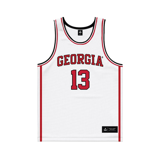 Georgia - NCAA Women's Basketball : Jordana Codio - White Basketball Jersey-0