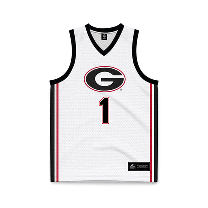 Georgia - NCAA Women's Basketball : Jocelyn Faison - White Basketball Jersey-0