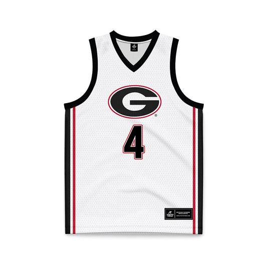 Georgia - NCAA Women's Basketball : Miyah Verse - White Basketball Jersey-0