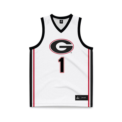 Georgia - NCAA Women's Basketball : Jocelyn Faison - White Basketball Jersey-0
