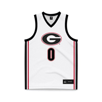 Georgia - NCAA Women's Basketball : Trinity Turner - White Basketball Jersey-0
