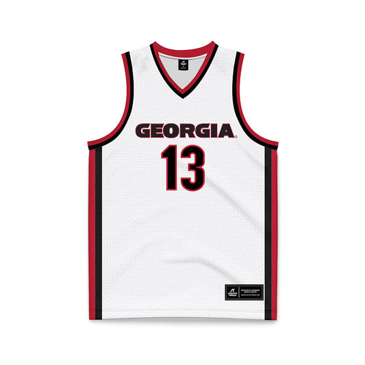 Georgia - NCAA Women's Basketball : Jordana Codio - White Basketball Jersey-0