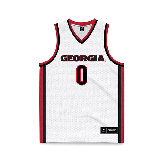 Georgia - NCAA Women's Basketball : Trinity Turner - White Basketball Jersey-0
