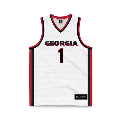 Georgia - NCAA Women's Basketball : Jocelyn Faison - White Basketball Jersey-0