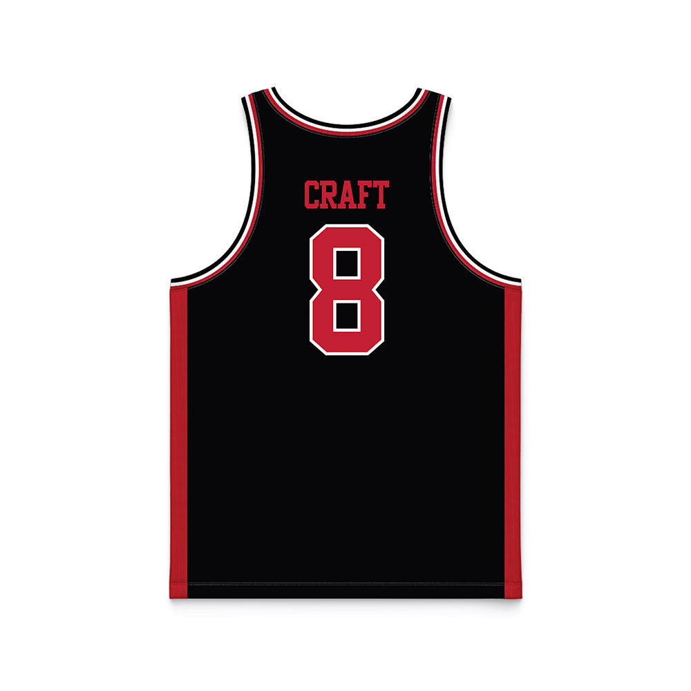 Georgia - NCAA Women's Basketball : Zhen Craft - Black Basketball Jersey-1