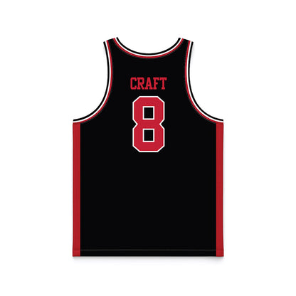 Georgia - NCAA Women's Basketball : Zhen Craft - Black Basketball Jersey-1
