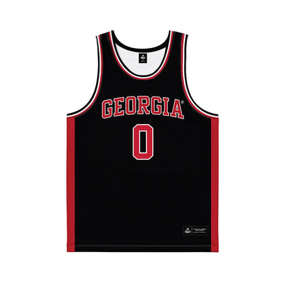 Georgia - NCAA Women's Basketball : Trinity Turner - Black Basketball Jersey-0