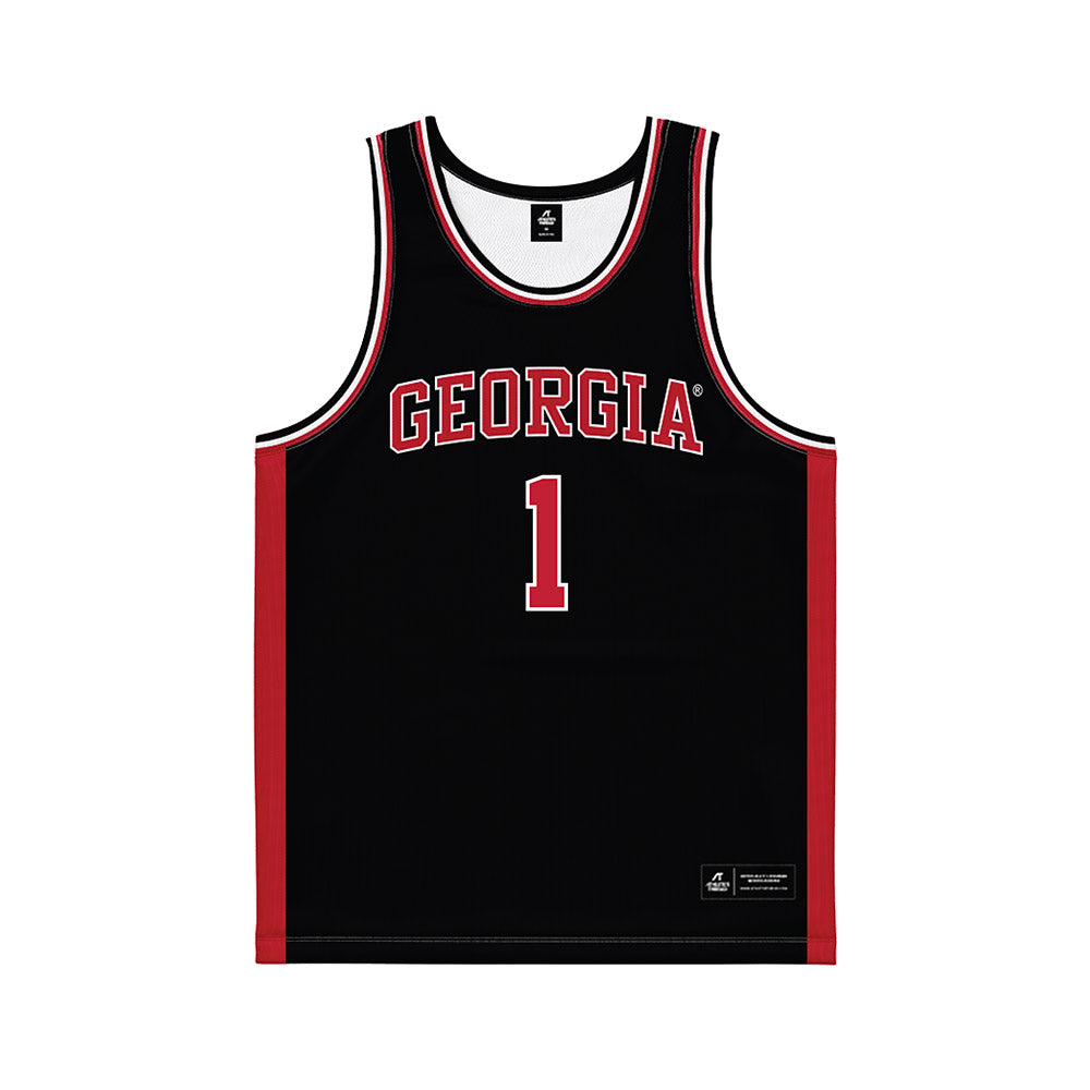 Georgia - NCAA Women's Basketball : Jocelyn Faison - Black Basketball Jersey-0