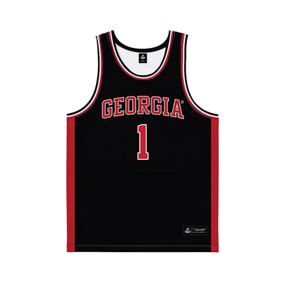 Georgia - NCAA Women's Basketball : Jocelyn Faison - Black Basketball Jersey-0