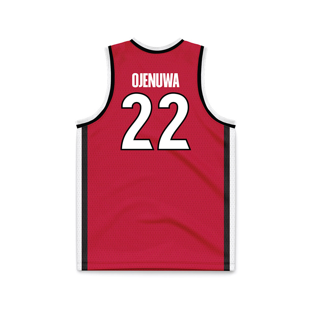 Georgia - NCAA Women's Basketball : Vera Ojenuwa - Red Basketball Jersey-1