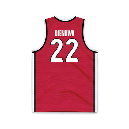 Georgia - NCAA Women's Basketball : Vera Ojenuwa - Red Basketball Jersey-1