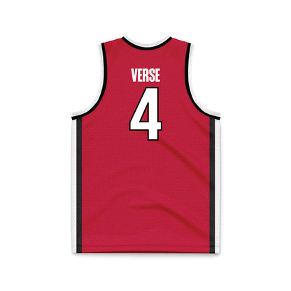 Georgia - NCAA Women's Basketball : Miyah Verse - Red Basketball Jersey-1