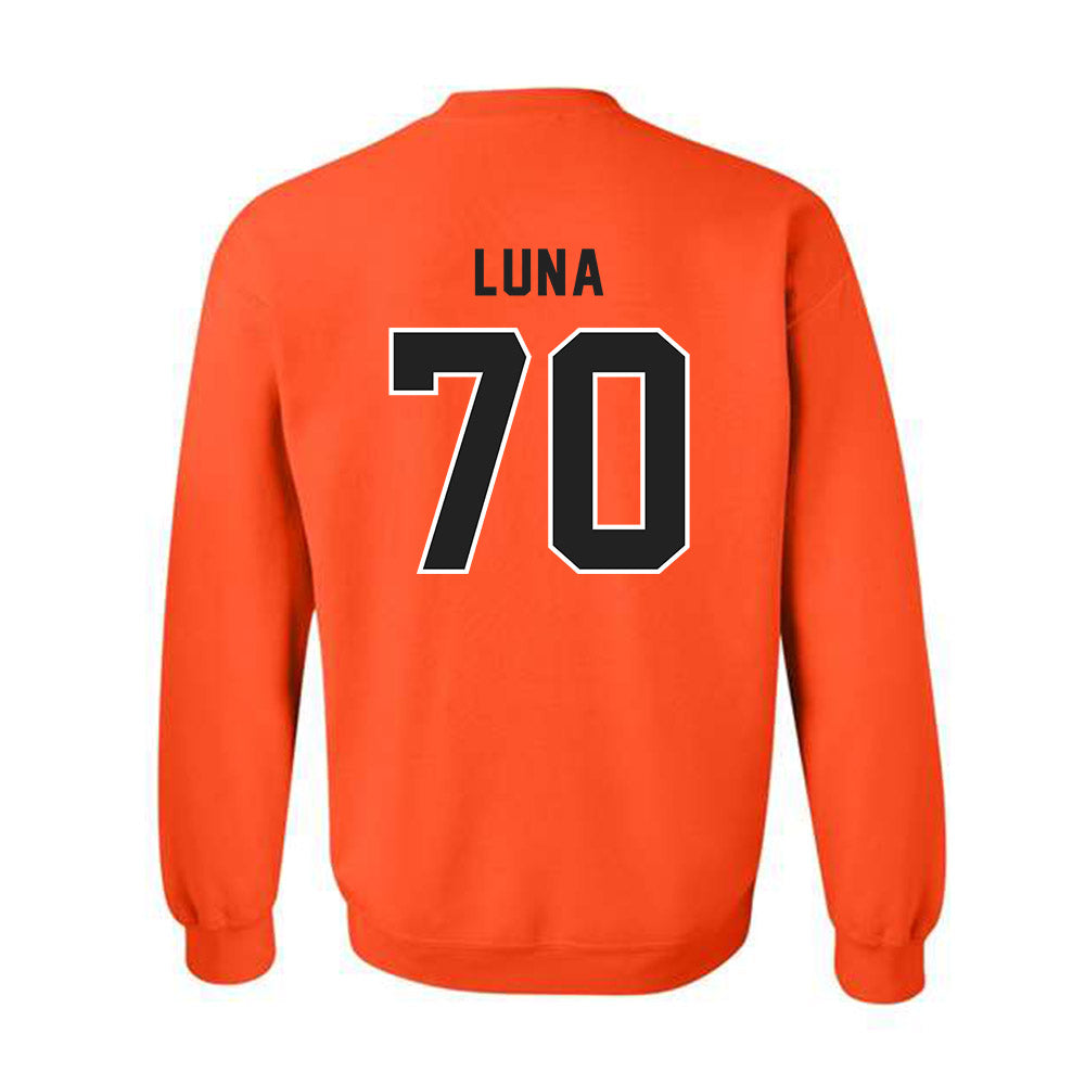 ECU - NCAA Football : Carson Luna - Classic Shersey Crewneck Sweatshirt-1