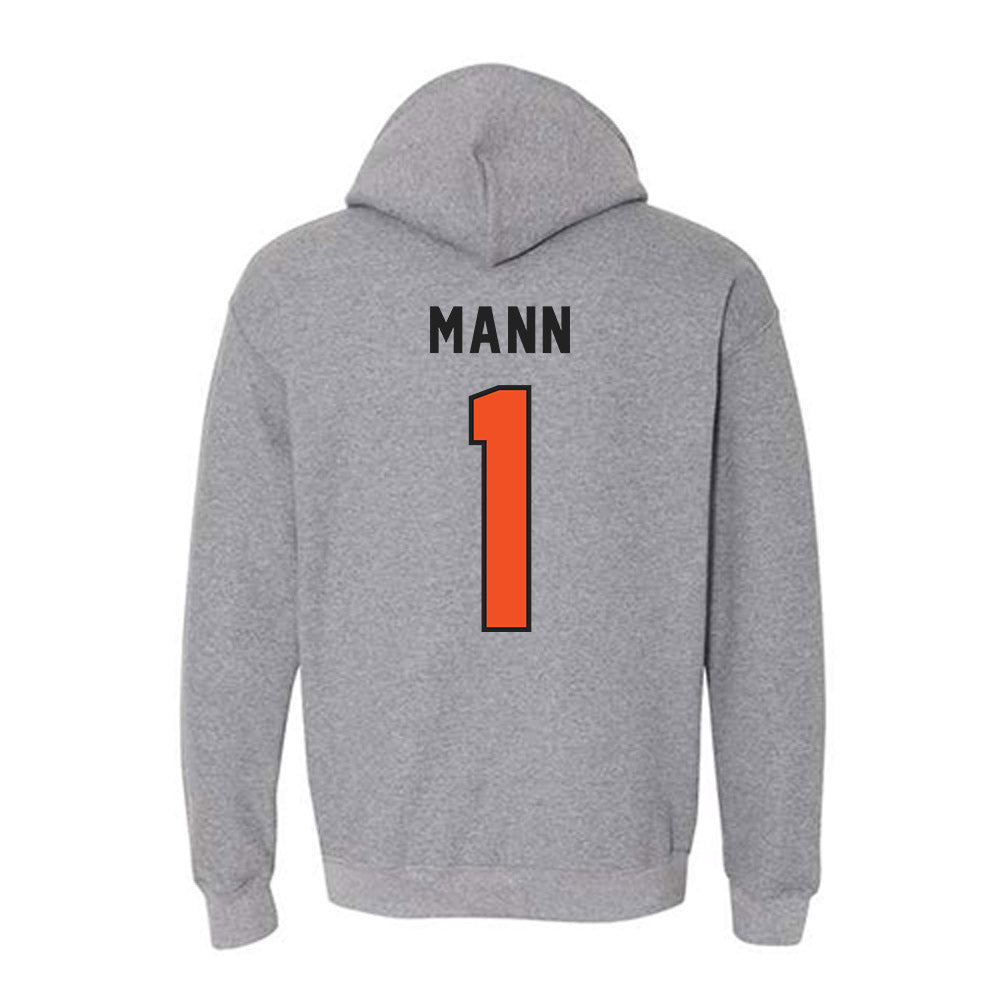 ECU - NCAA Men's Basketball : Brandon Mann - Classic Shersey Hooded Sweatshirt-1