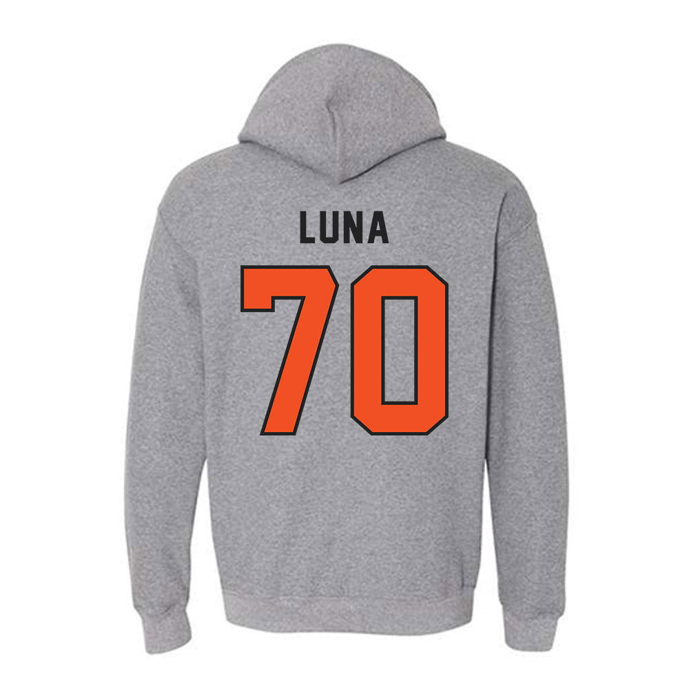 ECU - NCAA Football : Carson Luna - Classic Shersey Hooded Sweatshirt-1