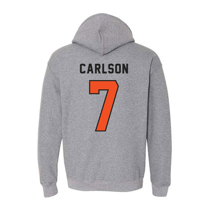 ECU - NCAA Women's Soccer : Makaiah Carlson - Classic Shersey Hooded Sweatshirt-1