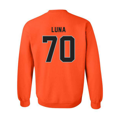 ECU - NCAA Football : Carson Luna - Classic Shersey Crewneck Sweatshirt-1