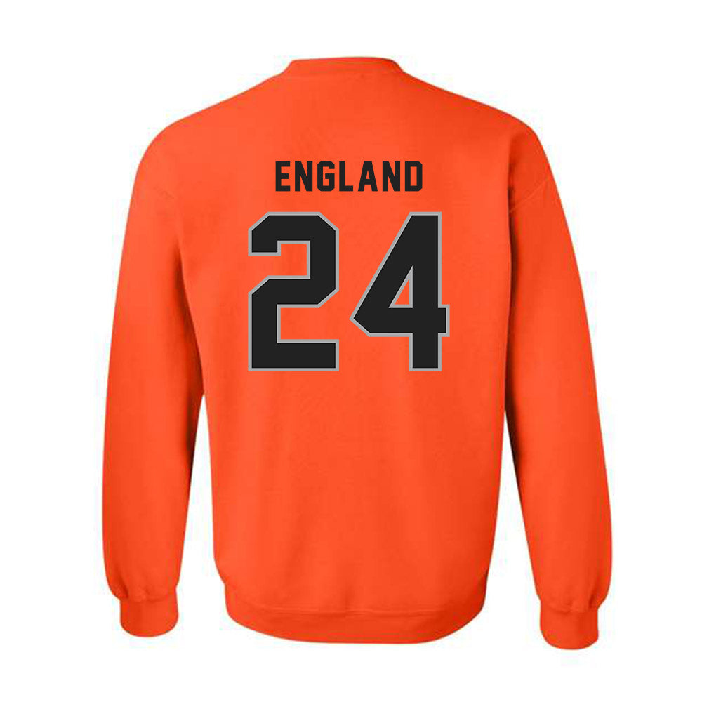 ECU - NCAA Men's Basketball : Jordan England - Classic Shersey Crewneck Sweatshirt-1