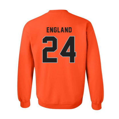 ECU - NCAA Men's Basketball : Jordan England - Classic Shersey Crewneck Sweatshirt-1