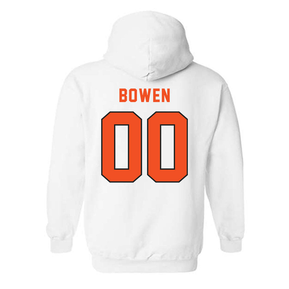 ECU - NCAA Football : Austin Bowen - Classic Shersey Hooded Sweatshirt-1