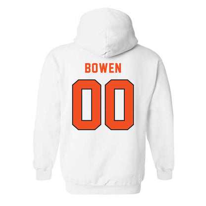 ECU - NCAA Football : Austin Bowen - Classic Shersey Hooded Sweatshirt-1