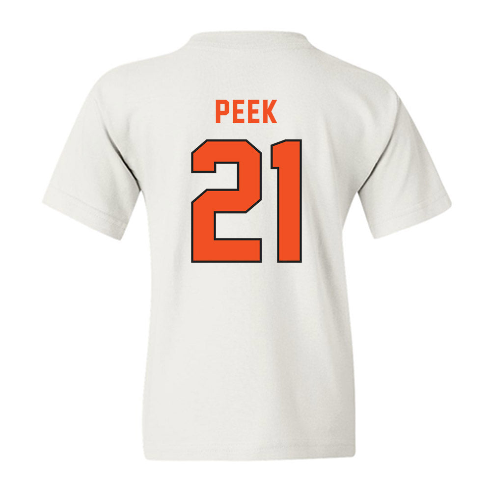 ECU - NCAA Baseball : Caleb Peek - Classic Shersey Youth T-Shirt-1