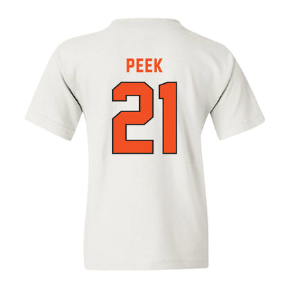 ECU - NCAA Baseball : Caleb Peek - Classic Shersey Youth T-Shirt-1