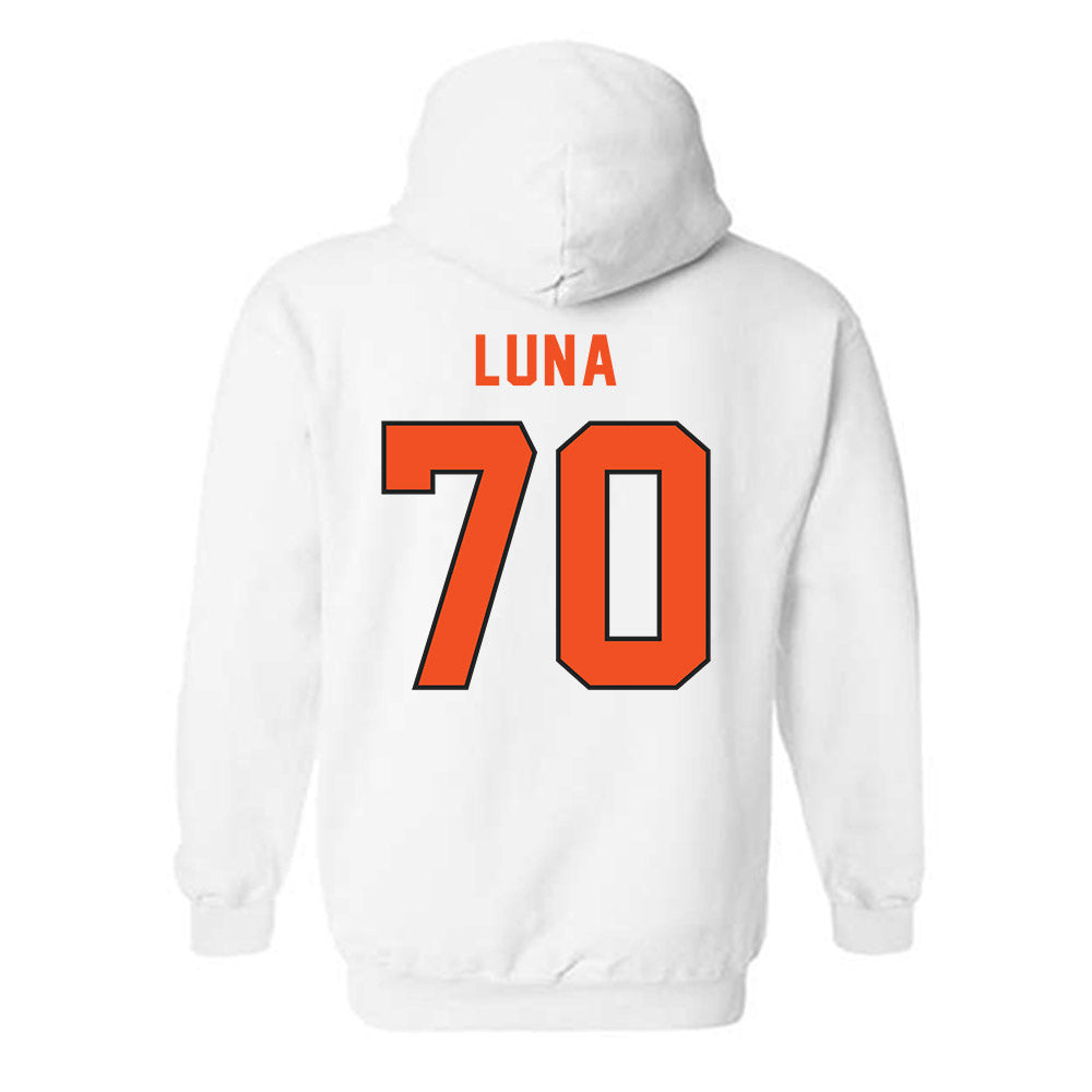 ECU - NCAA Football : Carson Luna - Classic Shersey Hooded Sweatshirt-1