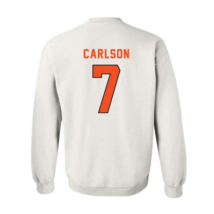 ECU - NCAA Women's Soccer : Makaiah Carlson - Classic Shersey Crewneck Sweatshirt-1