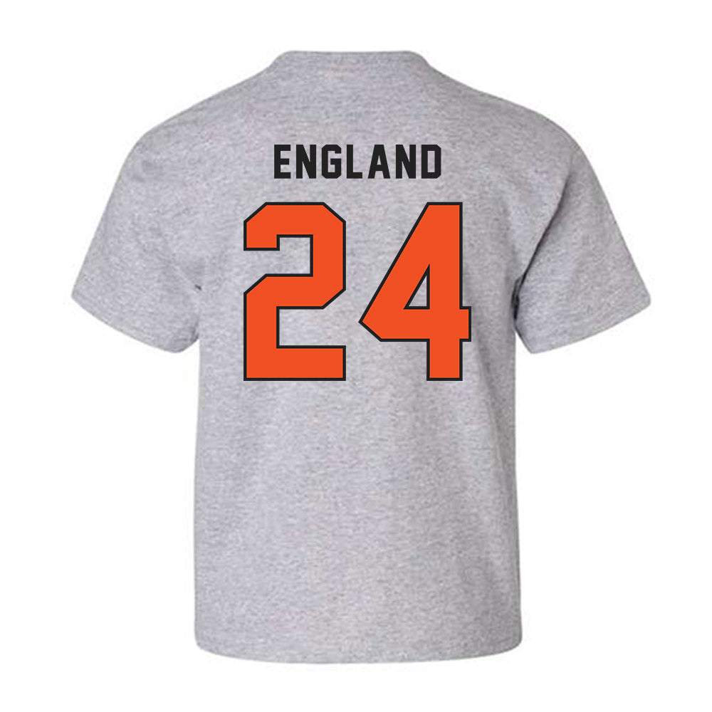 ECU - NCAA Men's Basketball : Jordan England - Classic Shersey Youth T-Shirt-1