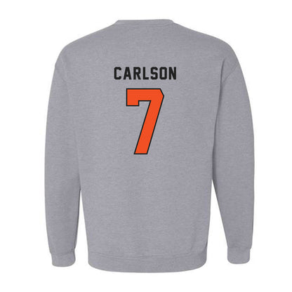 ECU - NCAA Women's Soccer : Makaiah Carlson - Classic Shersey Crewneck Sweatshirt-1