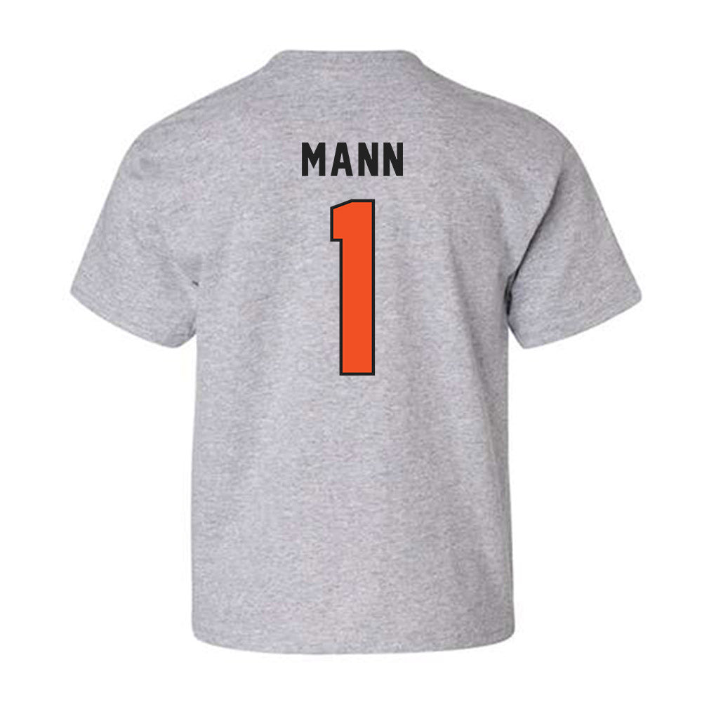ECU - NCAA Men's Basketball : Brandon Mann - Classic Shersey Youth T-Shirt-1