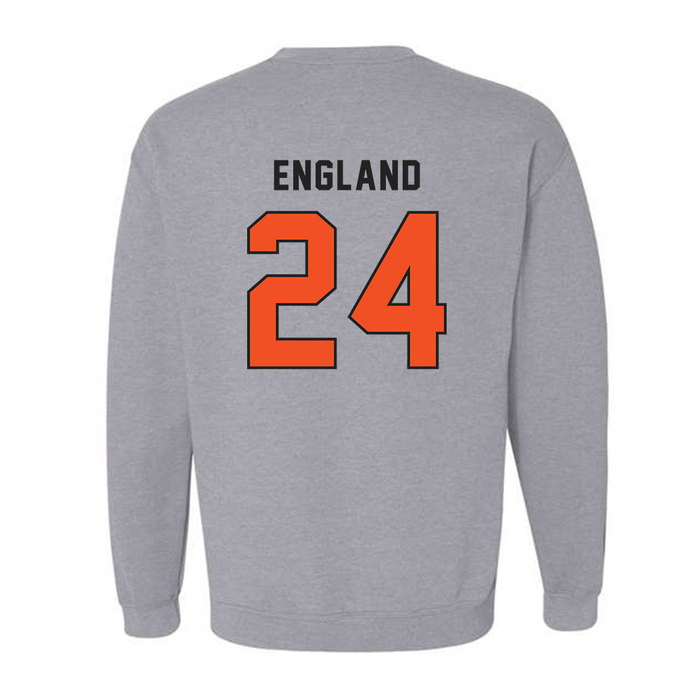 ECU - NCAA Men's Basketball : Jordan England - Classic Shersey Crewneck Sweatshirt-1