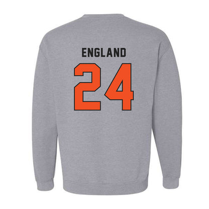 ECU - NCAA Men's Basketball : Jordan England - Classic Shersey Crewneck Sweatshirt-1