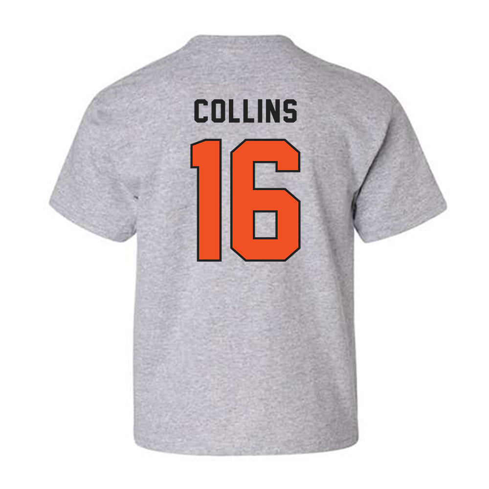 ECU - NCAA Baseball : Tanner Collins - Classic Shersey Youth T-Shirt-1
