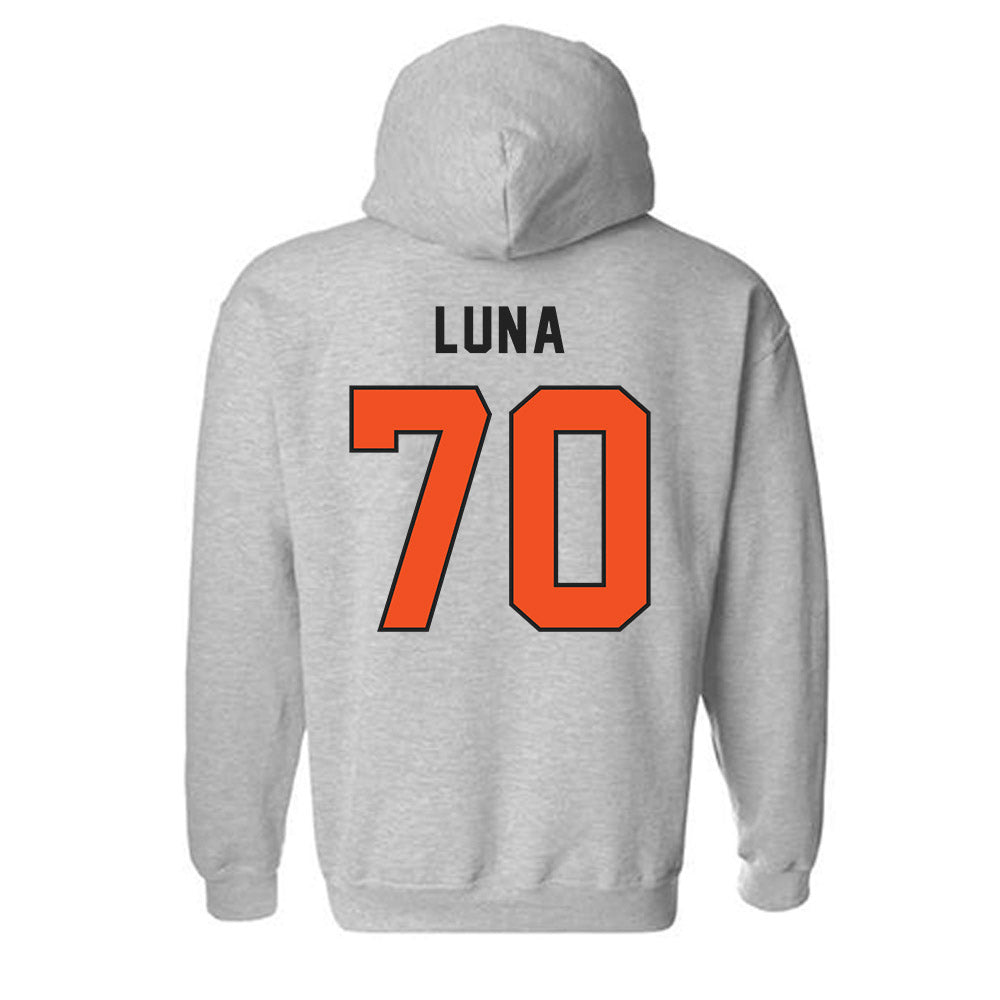 ECU - NCAA Football : Carson Luna - Classic Shersey Hooded Sweatshirt-1