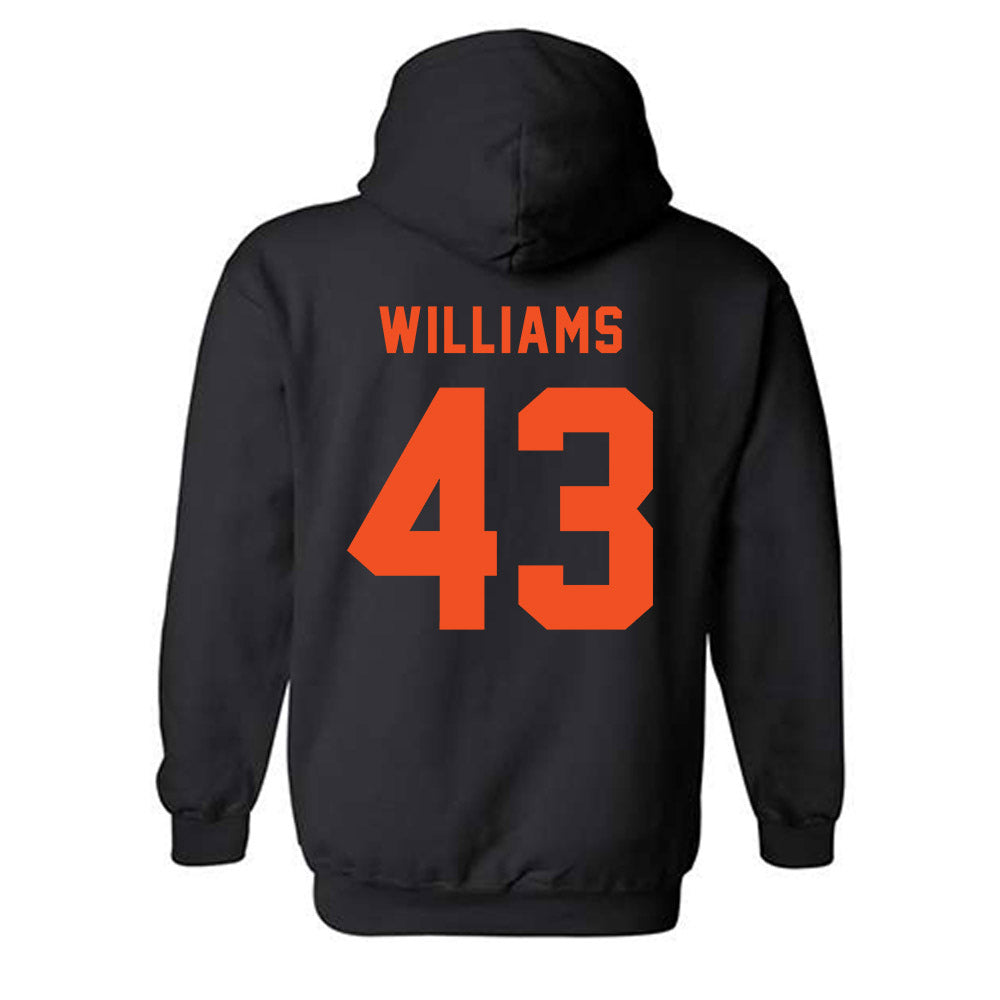 ECU - NCAA Football : Keyshawn Williams - Classic Shersey Hooded Sweatshirt-1
