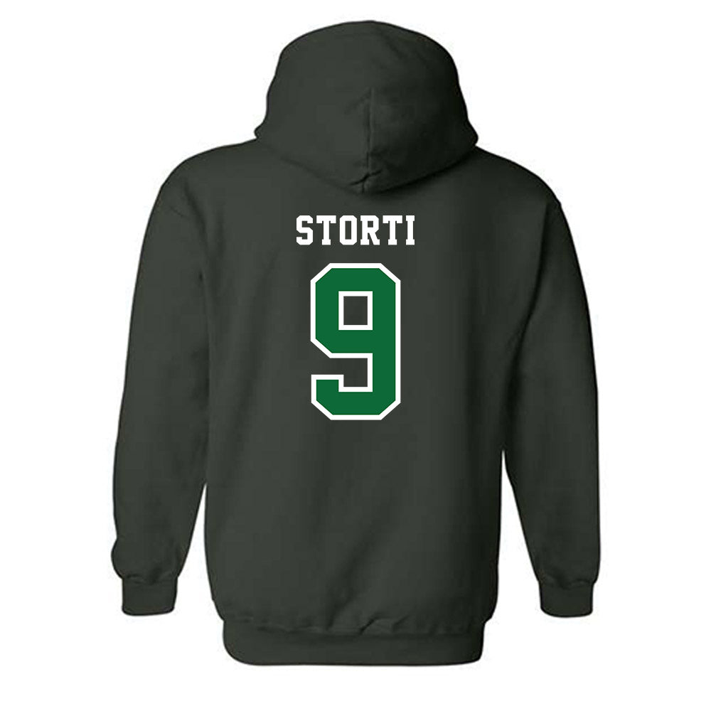 UW Parkside - NCAA Baseball : Carter Storti - Classic Shersey Hooded Sweatshirt-1