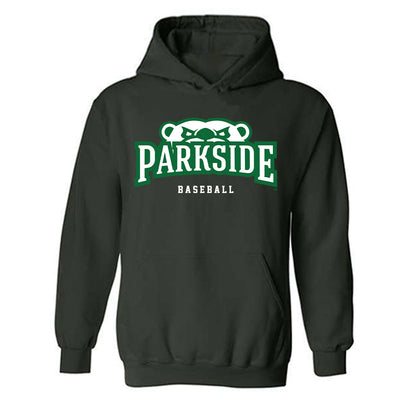 UW Parkside - NCAA Baseball : Nathan Hanel - Classic Shersey Hooded Sweatshirt-0